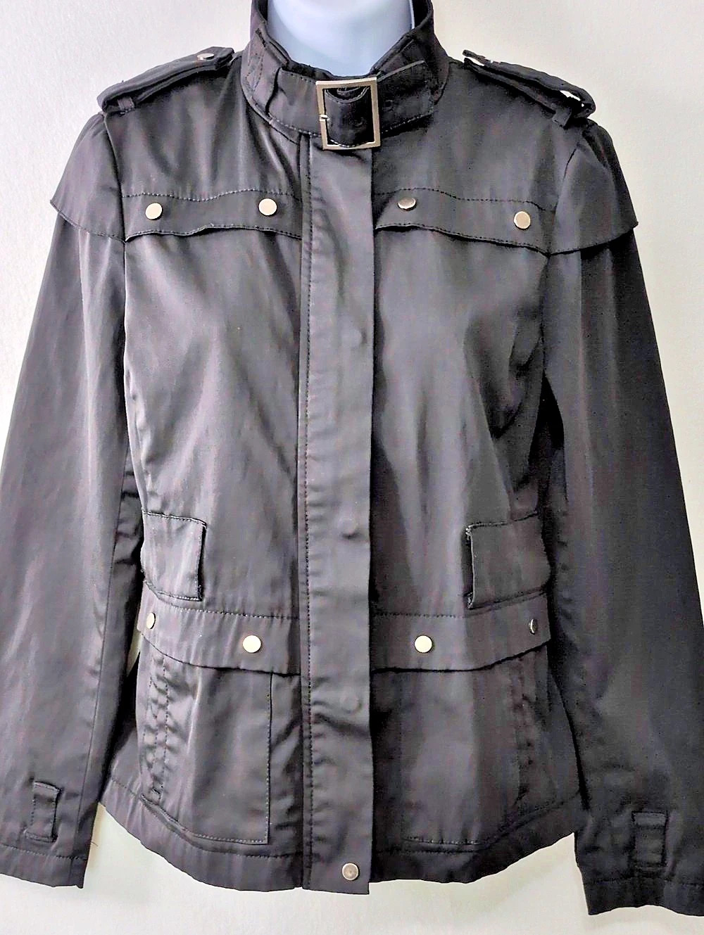 Kenar Utility Jacket Black Size Small Like New
